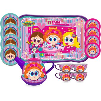 SET DE TE METALICO 14 PCS DISTROLLER