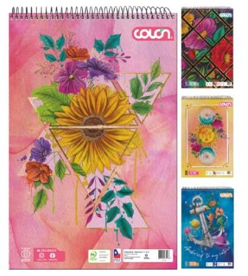 CROQUERA 21X32 NATURA 80H COLÓN