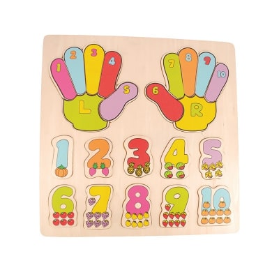 Encaje Número/Cantidad Madera (028)  DACTIC