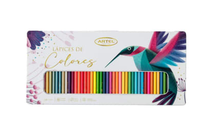 Est. Metálic. 48 lápices colores