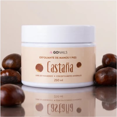 GO NAILS Exfoliante 50 mi Castaña