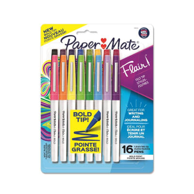 PM FLAIR BOLD PTA GRUESA 1.2 16 Colores