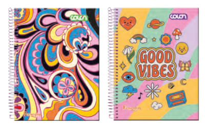 CUADERNO TOP FEMENINO 7M 150 HJ COLON (SURTIDO)