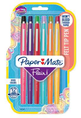 ROTULADOR FLAIR PTA MED SURTIDO TJX12