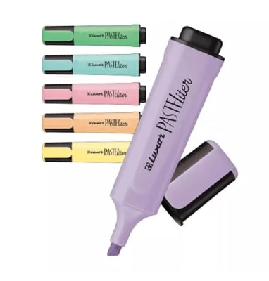 DESTACADOR PASTELITER LUXOR MORADO PASTEL