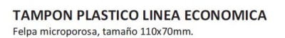 TAMPON P/SELLOS 11X7cm AZUL TRAXX