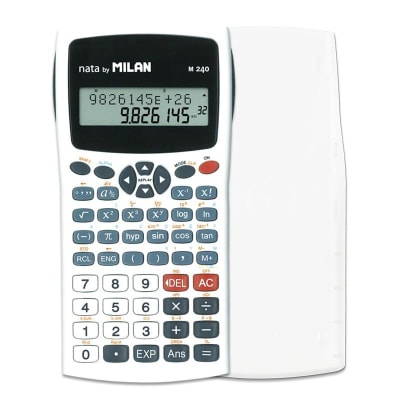 CALCULADORA CIENTIFICA 240 FUNC BLANCO MILAN