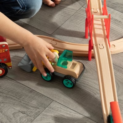 Camión de construcción de carga ensamblable