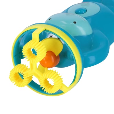 Ventilador para lanzar burbujas con forma hipopotamo
