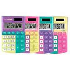 CALCULADORA 8 DIGITOS SUNSET MILAN (SURTIDO)