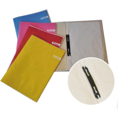 ARCHIVADOR PLASTIFICADO TORRE ROSADO C/GUSANO