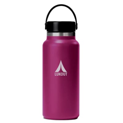 Botella térmica Ancha 946 ml Fucsia oscuro