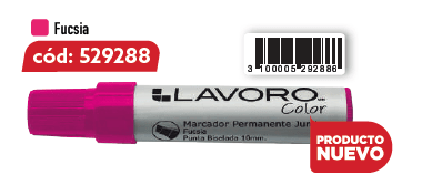 MARCADOR PERM. JUMBO PTA.BISEL FUCSIA