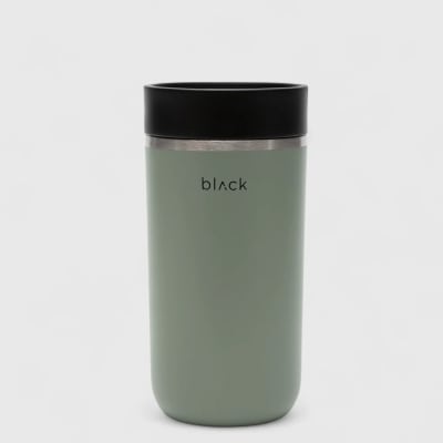 BLACK COFFEE MUG MIST GREEN