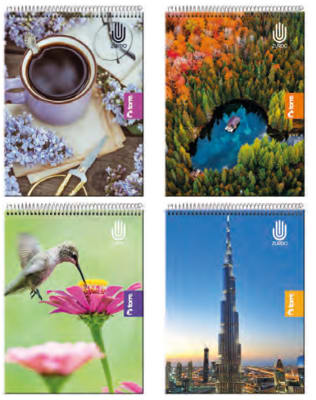 CUADERNO TORRE TOP ZURDOS 7MM 120HJS (SURTIDO)