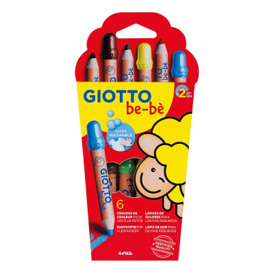 LAPIZ GIOTTO BEBE 6 COLORES
