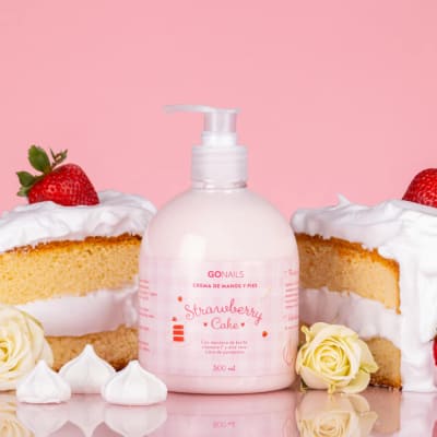 GO NAILS LOCION STRAWBERRY CAKE 500ML
