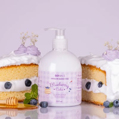 GO NAILS LOCION BLUEBERRY CAKE 500ML
