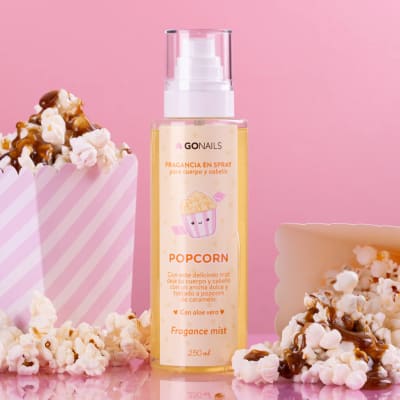 GO NAILS FRAGANCIA CORPORAL POP CORN 250ML