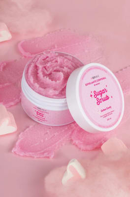GO NAILS Exfoliante Corporal Azucar Cotton Candy 200 ML