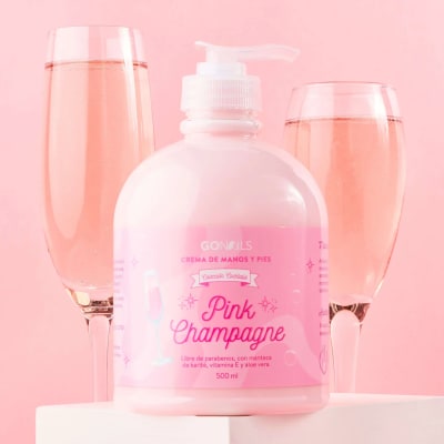 GO NAILS LOCION 500 ML PINK CHAMPAGNE