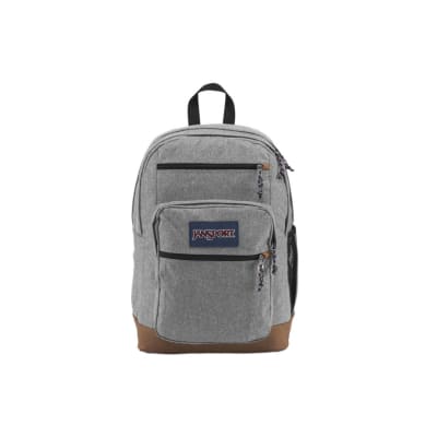 MOCHILA JANSPORT COOL STUDENT GREY LETTERMAN POLY