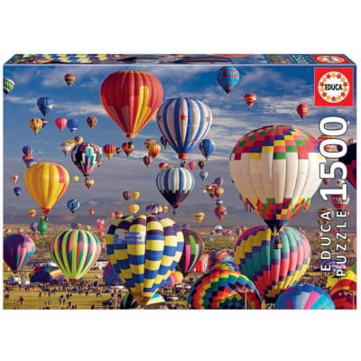 PUZZLE 1500 PCS 85x60cm GLOBOS AEROSTATICOS