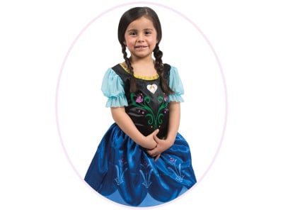 DISFRAZ FROZEN ANNA BASICO 4-5 ANOS DISNEY