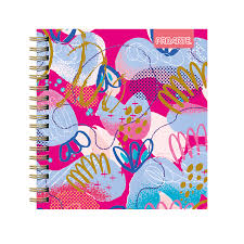 CUAD.PROARTE ESPIRAL DUAL 200 HJ PUNTOS 21x21CM