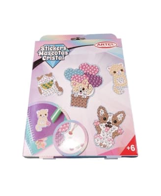 Stickers Crystal Mascotas Cool