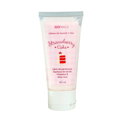 GO NAILS LOCION STRAWBERRY CAKE POMO 60ML