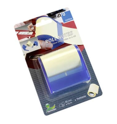 DISPENSADOR ROLL NOTES CON PAD 60mm INFO