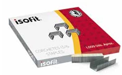 CORCHETES ISOFIT 13/ 6 CAJA DE 1000 UDS