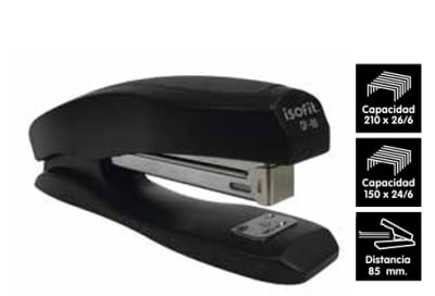 CORCHETERA PLASTICA CP-60 NEGRA P/25 HJS.ISOFIT