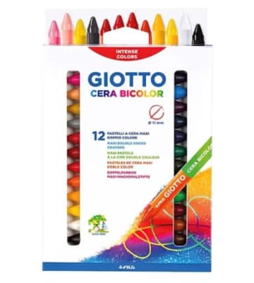 CRAYON GIOTTO CERA BICOLOR