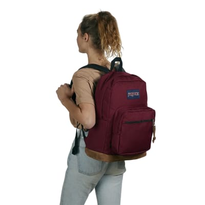 MOCHILA JANSPORT RIGHT PACK II RUSSET RED