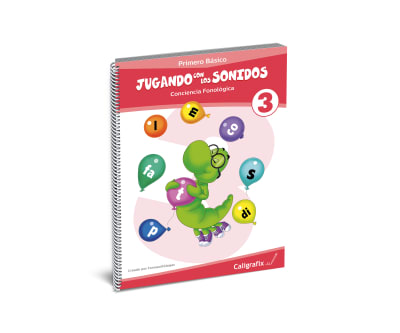 LIBRO JUGANDO CON LOS SONIDOS N3 CALIGRAFIX