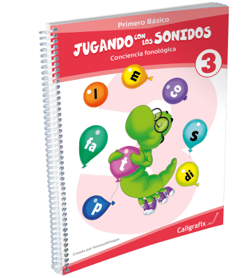 LIBRO JUGANDO CON LOS SONIDOS N3 CALIGRAFIX