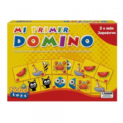 JUEGO DE SALON MI PRIMER DOMINO ANIMALES Y NUMEROS