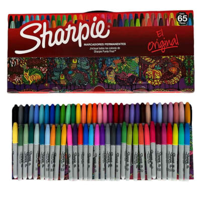 PACK SHARPIE PTA FINA ESPECIAL CAJA X65