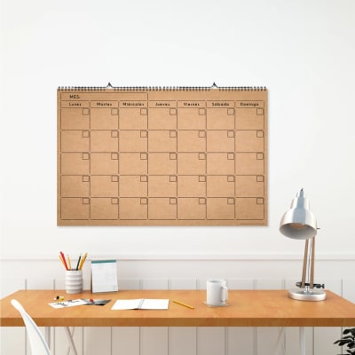 CALENDARIO KRAFT GRANDE 50X70CM