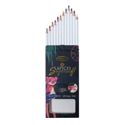 Lápices de colores Super Soft 12 colores