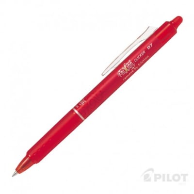 Lápiz Gel FRIXION CLICKER 0.7 Rojo PILOT