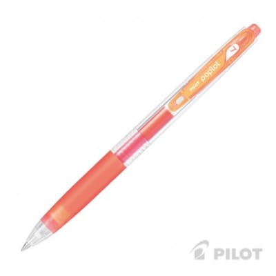 Lápiz Gel POPLOL 0.7 Neón Naranjo PILOT