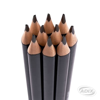 Lápiz Grafito JUMBO c/Sacapuntas 12u (033) ADIX