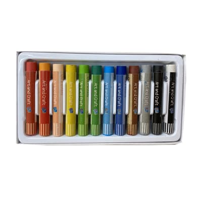 LAPIZ PASTEL GRASO 12 UNID ART & CRAFT