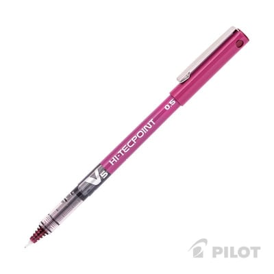 Lápiz Tinta HI-TECPOINT V5 Burdeo PILOT