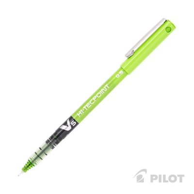 Lápiz Tinta HI-TECPOINT V5 Verde Claro PILOT