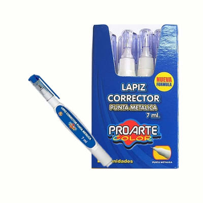 LAPIZ CORRECTOR PROARTE PTA.METAL  7ml