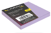 NOTA ADH. 654 76X76 MM. 1 UN. 100 HJS. LILA LAVORO